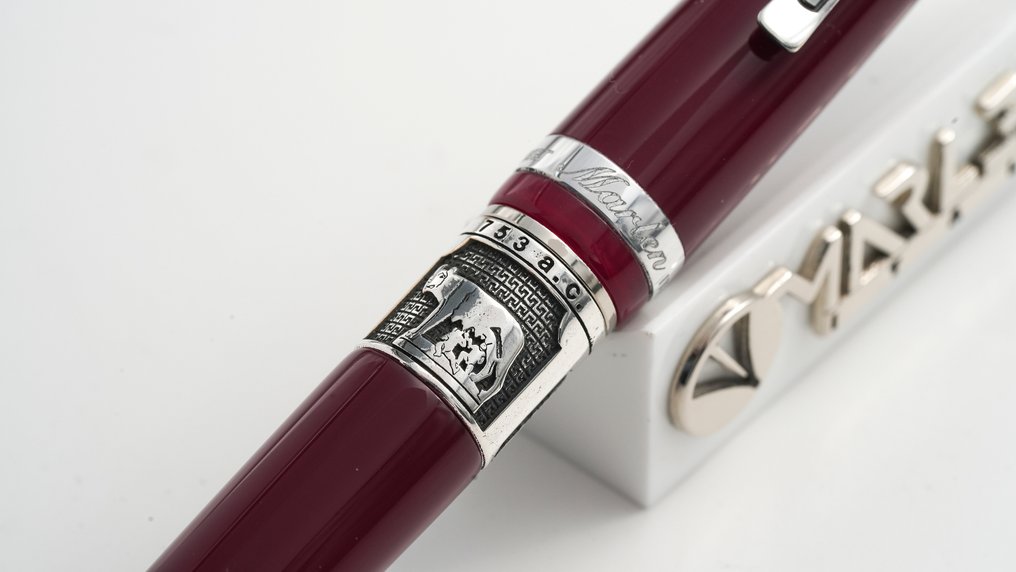 Marlen - Antiche Città Italiane: Roma Slim - Edizione Speciale in Resina e Metallo - Penna a sfera #4.3