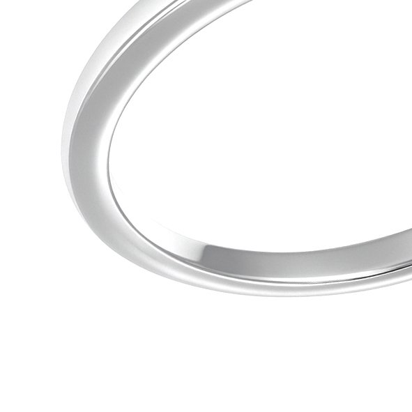 Gyűrű - 18 kt. Fehér arany - 0.12ct. tw. Gyémánt (Természetes) #2.1