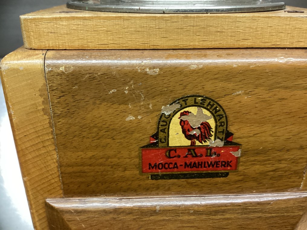 Moedor de café (3) - houting, metal #4.3