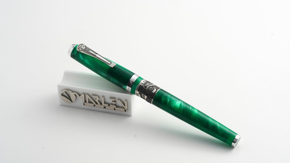 Marlen - Antiche Città Italiane: Venezia Slim - Edizione Speciale in Resina e Argento - 自來水筆 #1.0