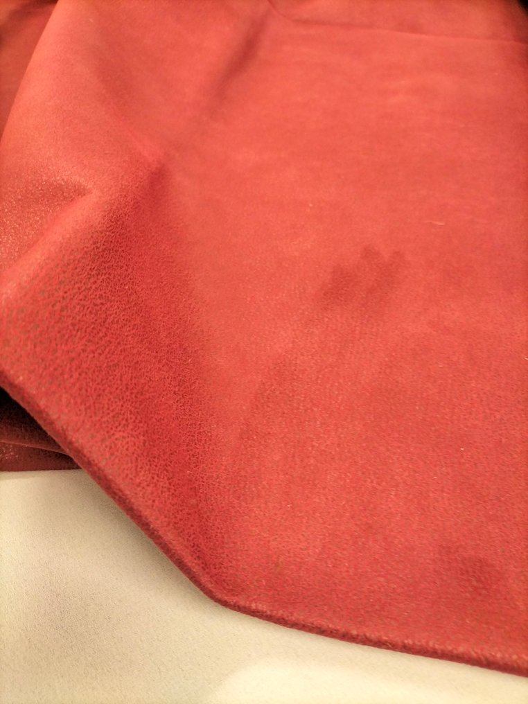 Pregiata ecopelle rossa made in Italy - Textile - 320 cm - 145 cm - Very morbid and classy #2.1
