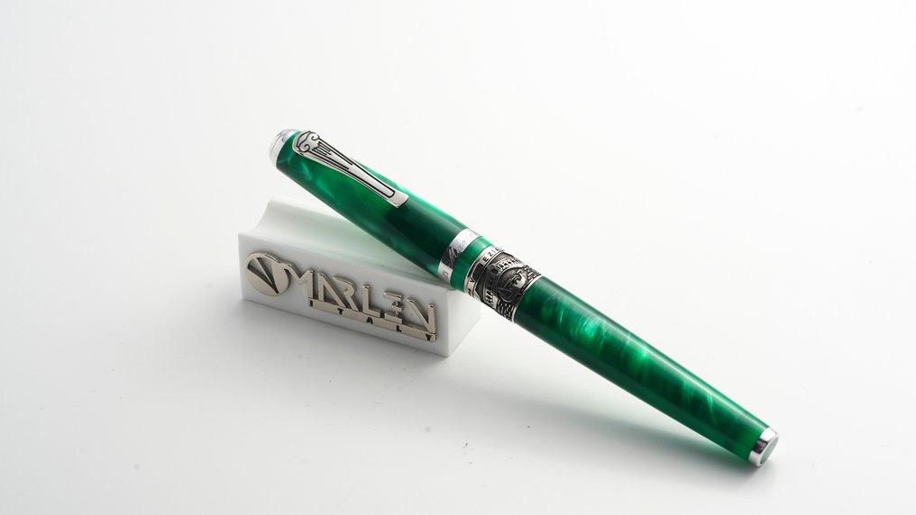 Marlen - Antiche Città Italiane: Venezia Slim - Edizione Speciale in Resina e Argento - 自來水筆 #2.1