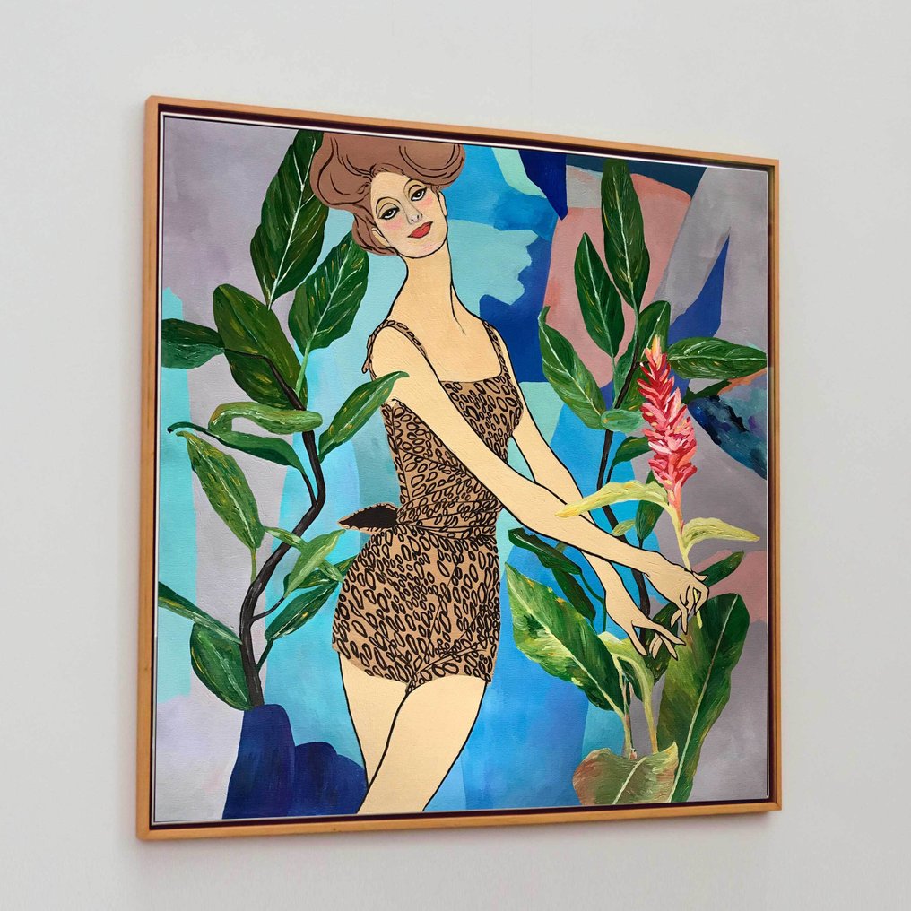 Artemisia - Tropical Dance - Art-Deco - XLarge #3.2