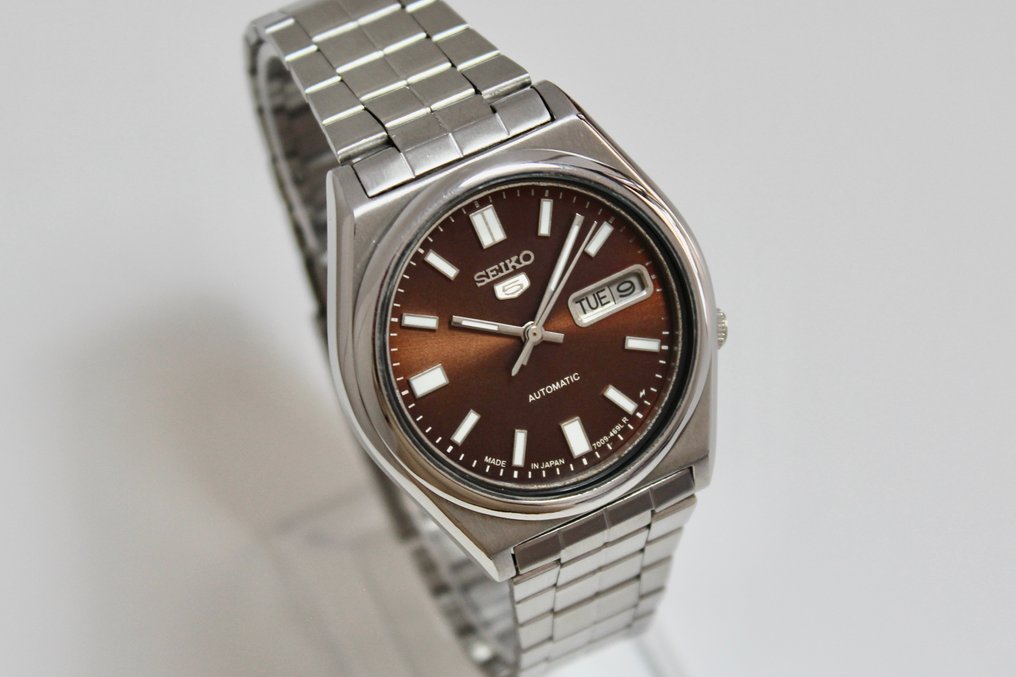 Seiko - Seiko 5 - χωρίς τιμή ασφαλείας - 7009-8210 - Άνδρες - 1970-1979  #2.1