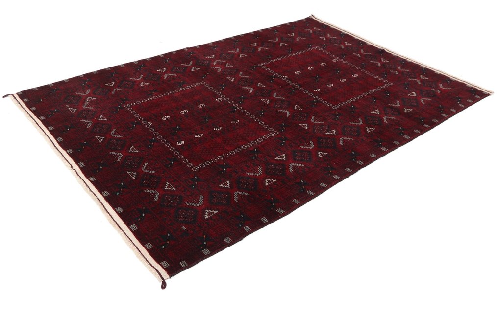 Ημι-αντίκα χαλί της φυλής Khal Mohammadi από το Αφγανιστάν. - Χαλί - 234 cm - 160 cm #2.1