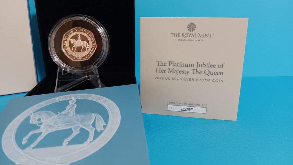 Ηνωμένο Βασίλειο. 50 Pence 2022  (χωρίς τιμή ασφαλείας) #4.3