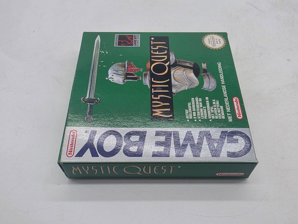 Nintendo - Gameboy Classic - RARE - First Edition - Mystic Quest (eur) with box protector - Βιντεοπαιχνίδια - Στην αρχική του συσκευασία #2.1