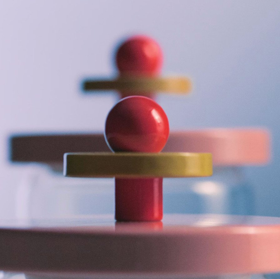 Alessi - Ettore Sottsass - 罐子 - Twergi ES16 - 玻璃, 木 #4.3