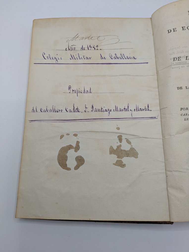 Francisco Laiglesia y Darrac - Elementos de equitación militar para el uso de la caballería española - 1819 #3.2
