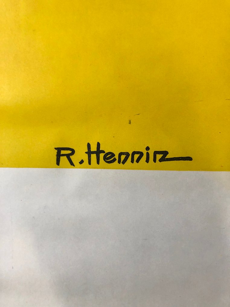 R. Hennin - Rentrée joyeuse - Affiche originale - C. 1960 #2.1