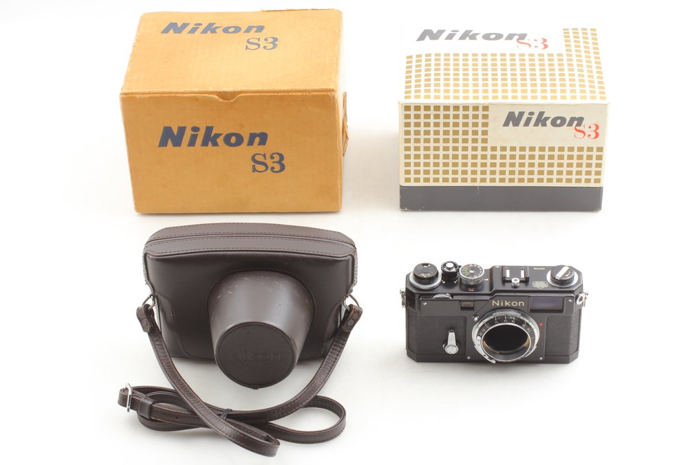 Nikon S3 Olympic Black with original box! Rangefinder camera #1.0
