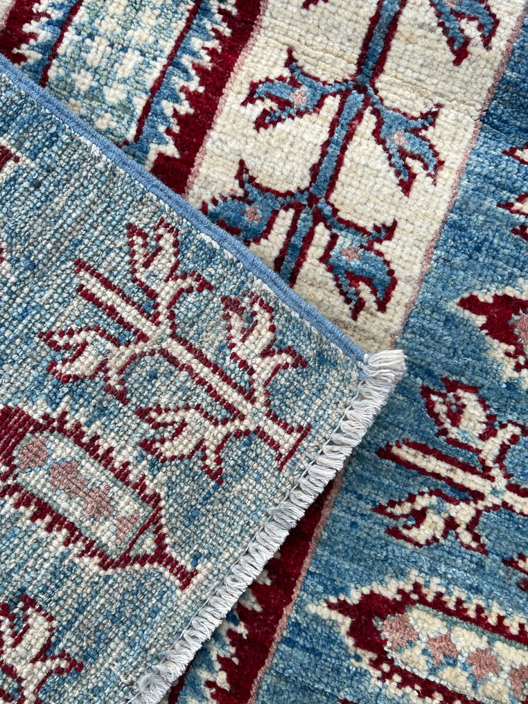 Afghaan Kashkuli (neu - unbenutzt) Wolle - handgeknotet - modern - hohe Qualität - unbenutzt - Teppich - 124 cm - 85 cm #4.3