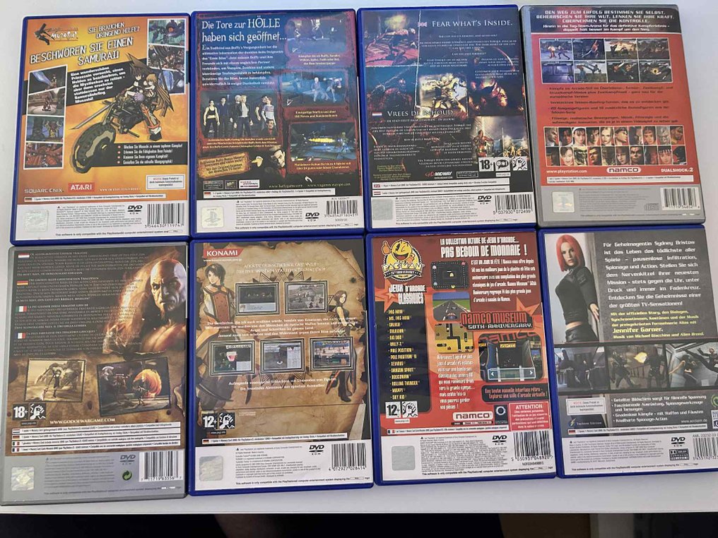 Sony - Playstation 2 (PS2) - game collection (8 games) – partly complete – classics and rarities - Video game - In original box #1.0