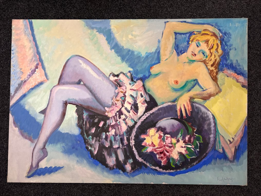 Freek van den Berg (1918-2000) - Danseres met zwarte hoed #4.3