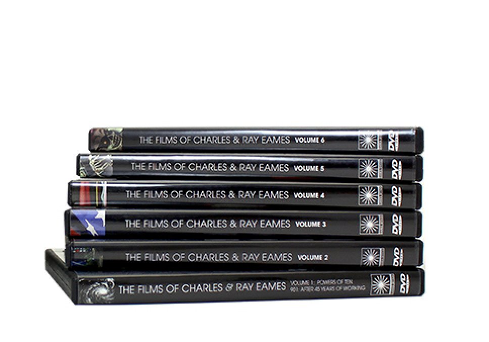“The Eames Films are the Eames Essays.” DVD - DIRECT FROM THE EAMES OFFICE - Multiple titles - DVD box set - 1950 #4.3