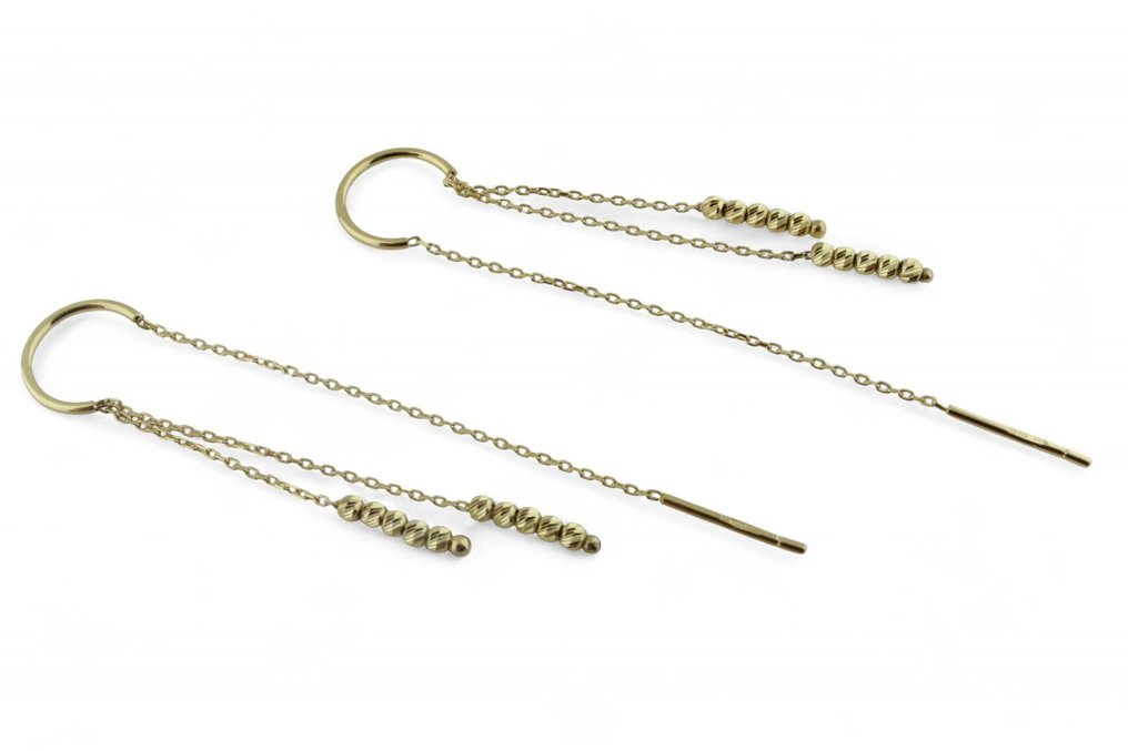 Sin precio de reserva - Pendientes - 18 quilates Oro amarillo #1.0