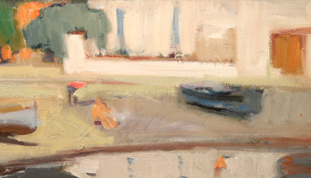 Antoni Sala Herrero (1927-2012) - Reflejos tranquilos en la cala #3.2