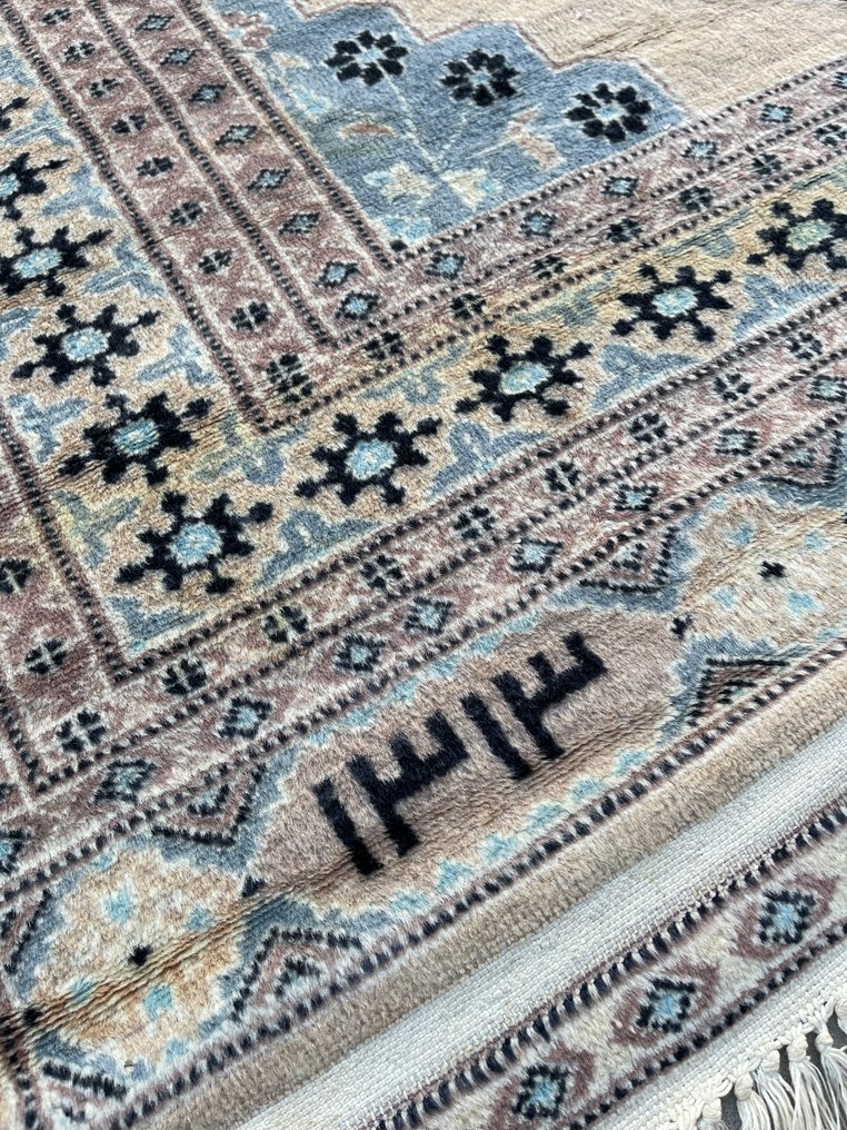 Kars Kazak - håndknyttet - uld - bløde farver - tæppe - Tæppe - 204 cm - 126 cm #4.3