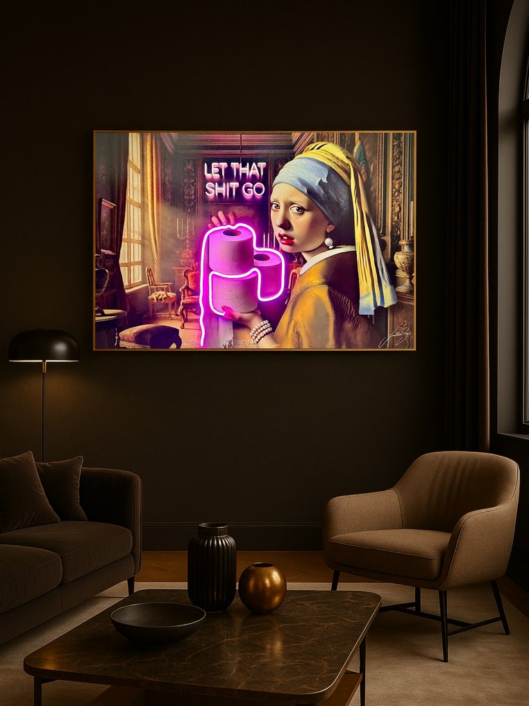 LEDMansion - Let That Shit Go V.2. | Led Wall Artwork #1.0