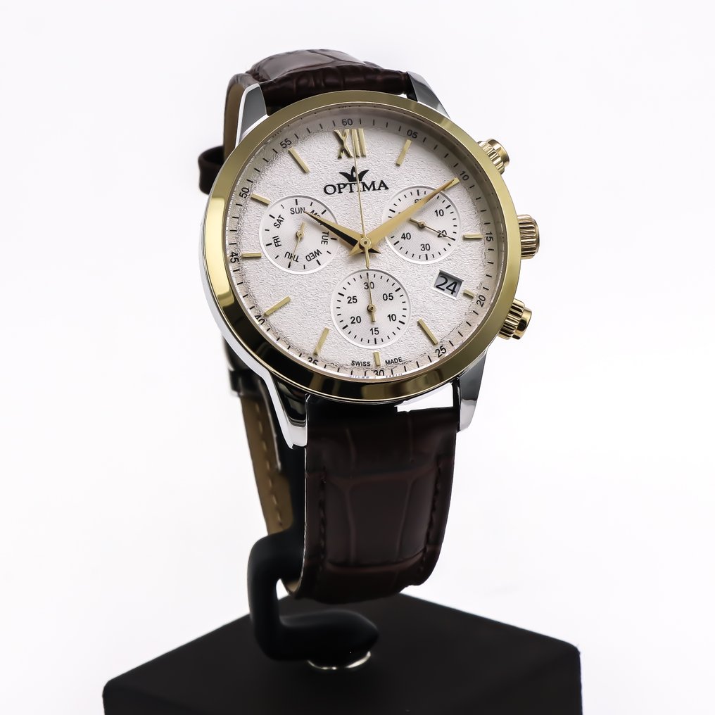Optima - Swiss Chronograph - OSC450-SGL-1 - No Reserve Price - Men - 2010-2020 #1.0