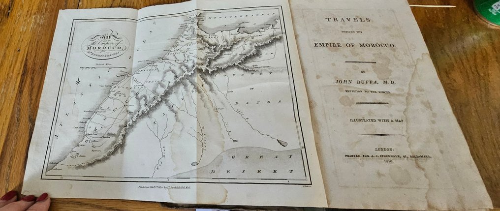 John Buffa MD - Travels through the Empire of Morocco - 1810 #1.0