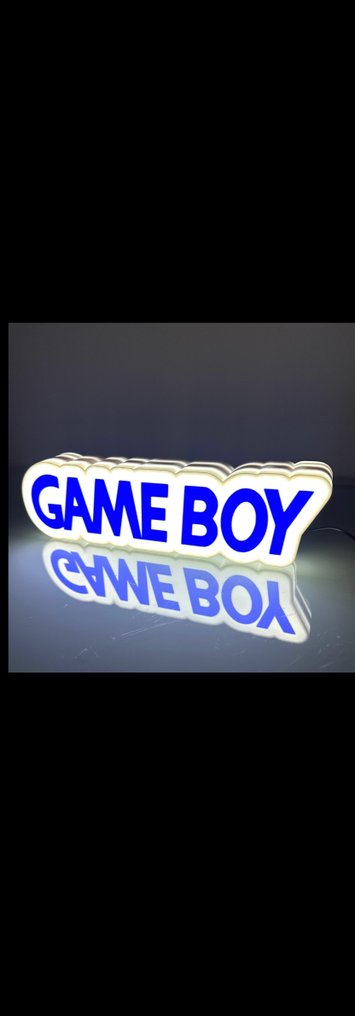 Game boy - lampada insegna luminosa Game boy vintage esposizione - Video game #1.0
