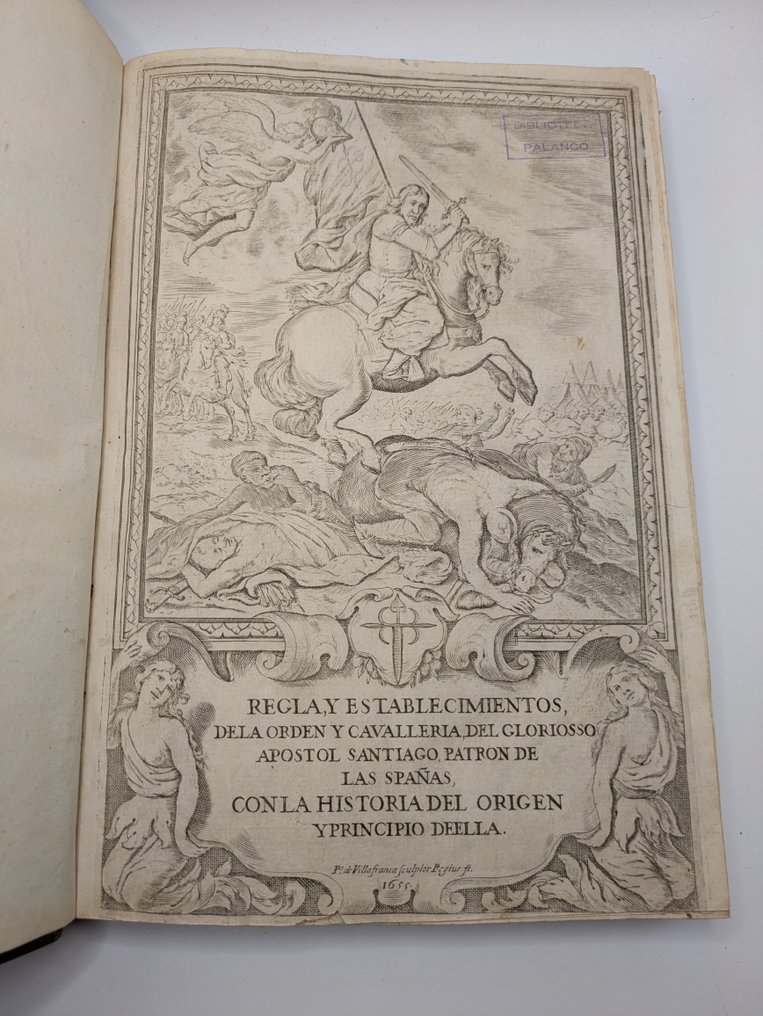 Francisco Ruiz de Vergara y Álava - Regla y establecimientos de la orden de Santiago - 1702 #1.0