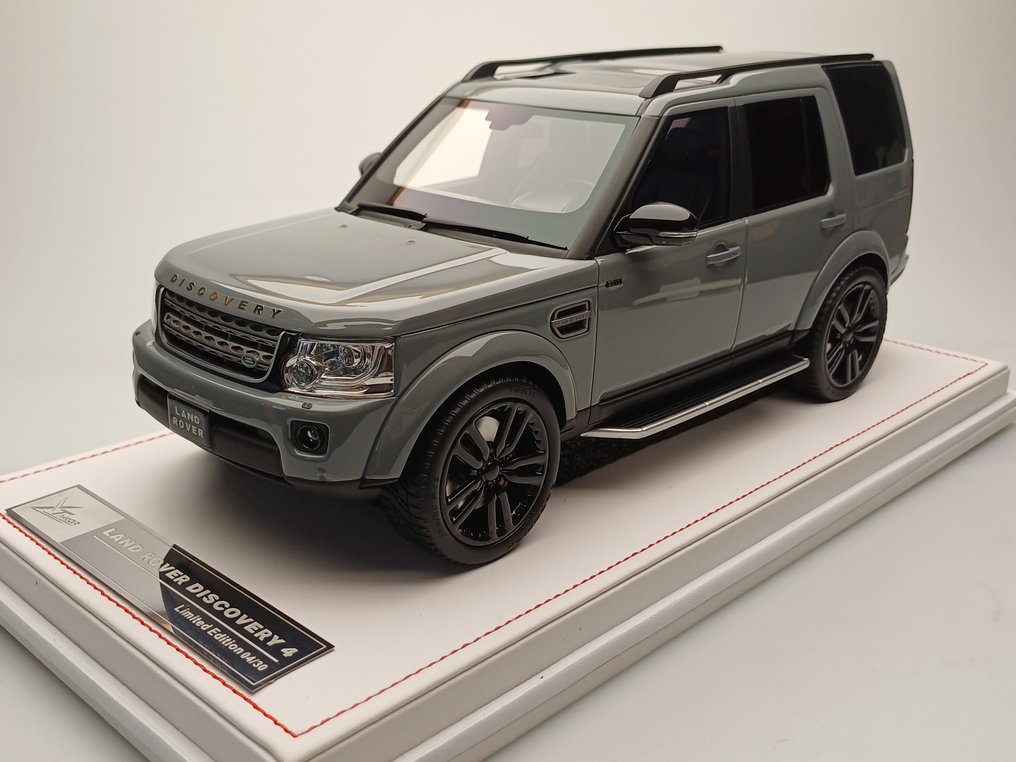 Ivy X-tailor 1:18 - Modelbil - Land rover Discovery 4 - Grijs - Begrænset udgave på kun 99 stk. #1.0