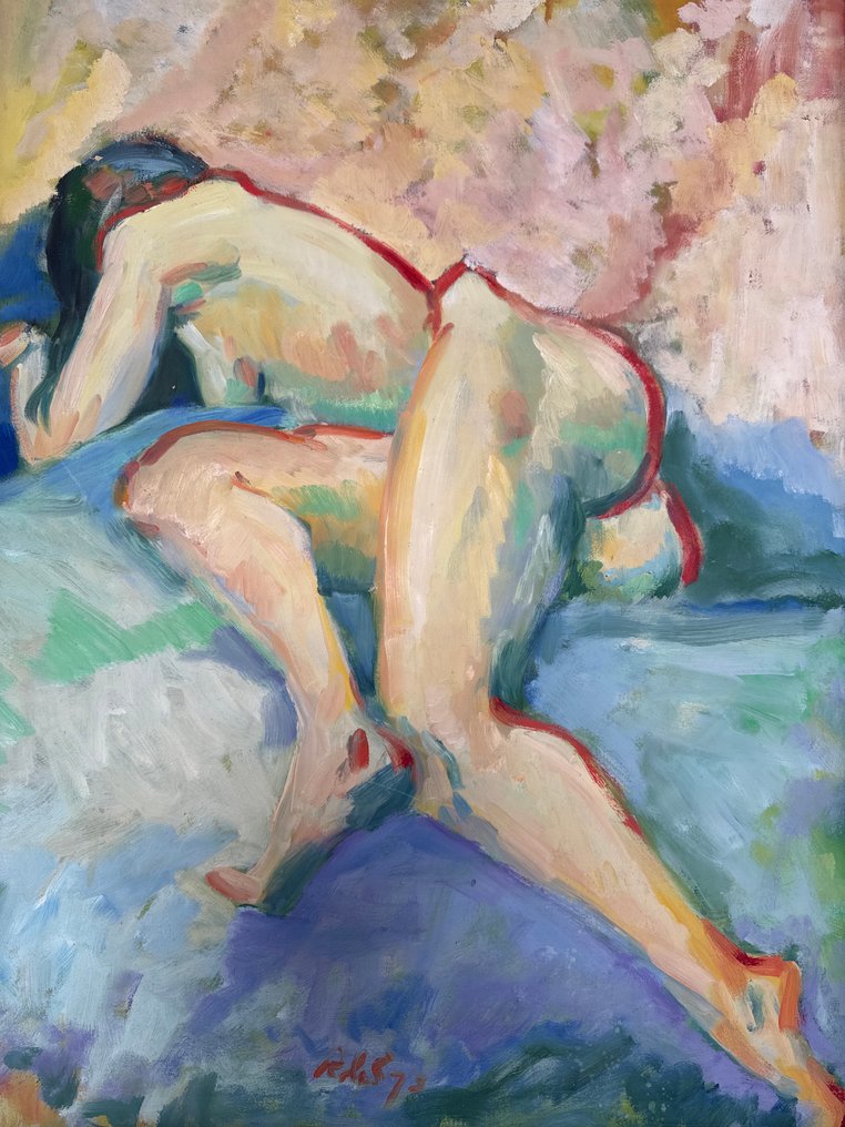 Roland van den Berg (1950-2007) - Naakt #1.0