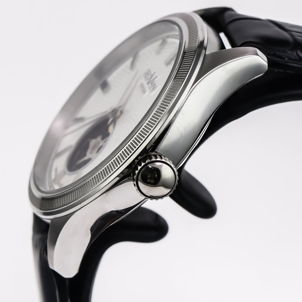 GEOVANI - Verona Open-Heart Swiss Automatic Watch - GORH599-SL-1 - Ingen reservasjonspris - Herre - 2020+ #4.3