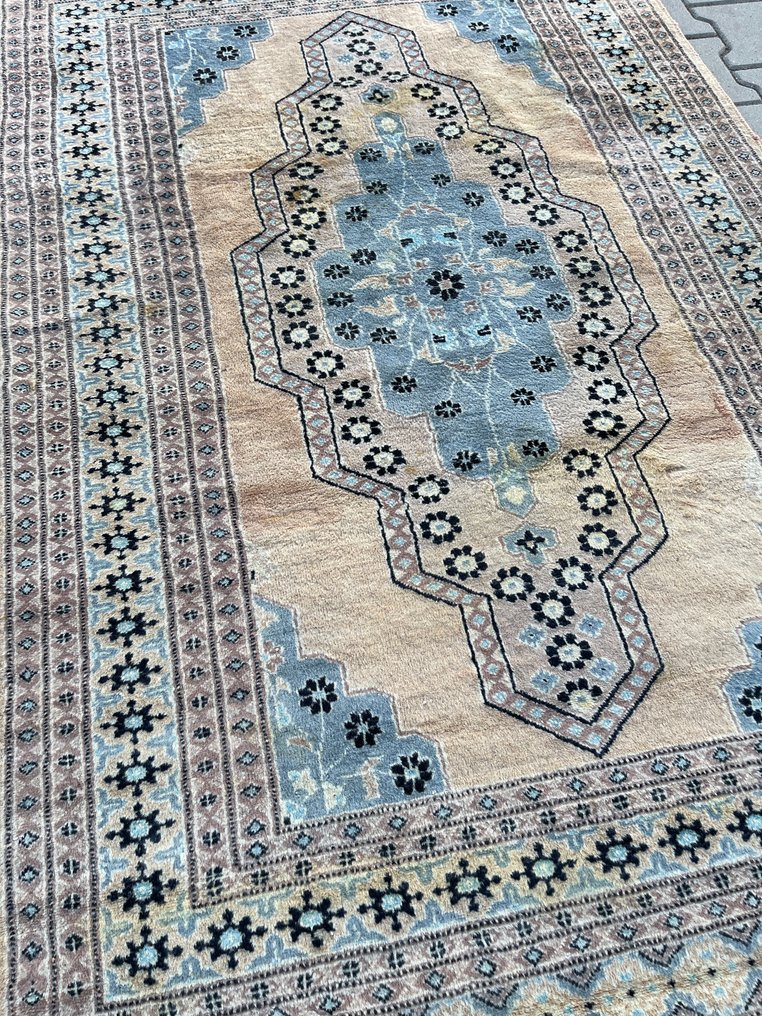 Kars Kazak - håndknyttet - uld - bløde farver - tæppe - Tæppe - 204 cm - 126 cm #1.0