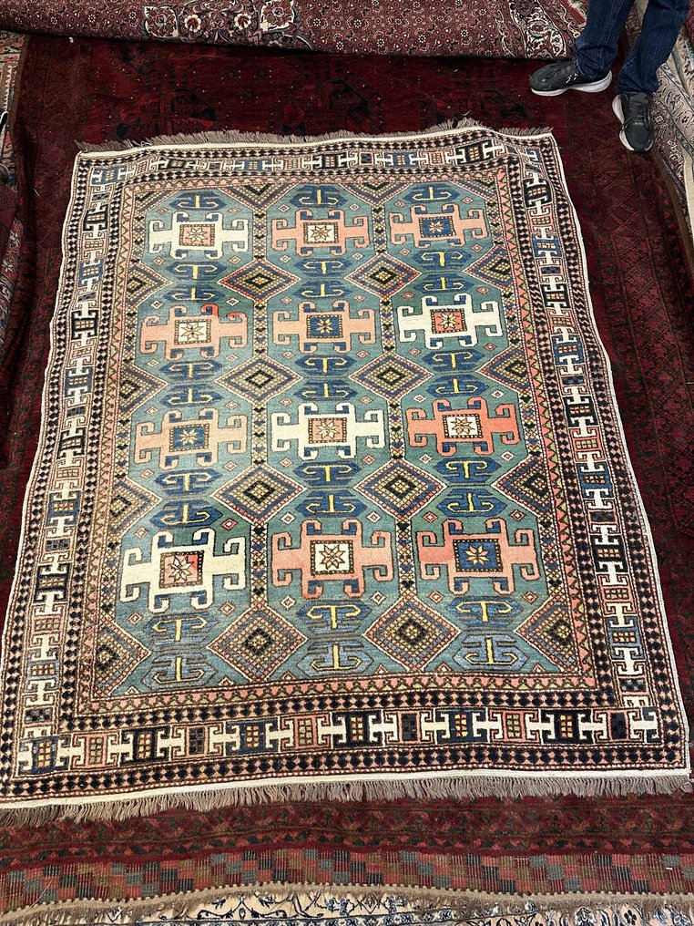 Teppe - 206 cm - 174 cm - Kazak-teppe #1.0