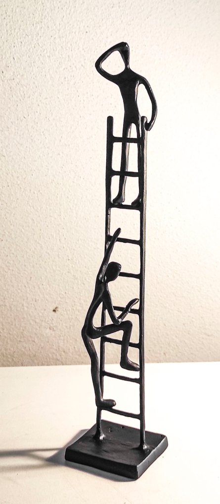 雕刻, Arriba de la Escalera - 34 cm - 鑄鐵 #2.1