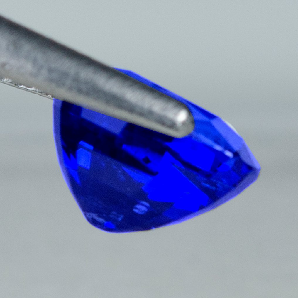 Blå Safir - 3.12 ct - Guild Gem Laboratory - Royalblå #2.1