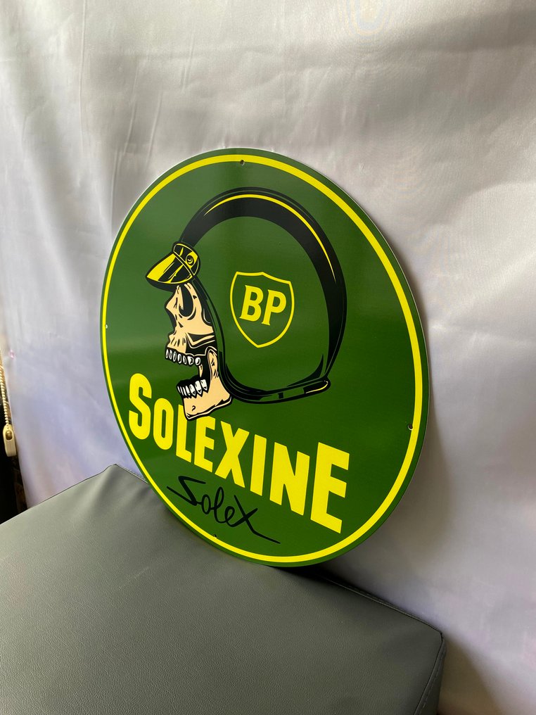 Sign - BP - XL BP SOLEXINE "Solex"; vintage sign #2.1