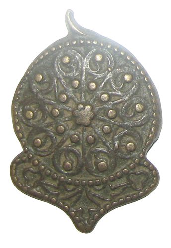 Εποχή των Βίκινγκς Μπρούντζος, - Ασημένιο Viking κρεμαστό που απεικονίζει ένα ηλιακό σύστημα - 44 mm - 9ος έως 11ος αιώνας μ.Χ. Κρεμαστό κόσμημα (χωρίς τιμή ασφαλείας) #1.0