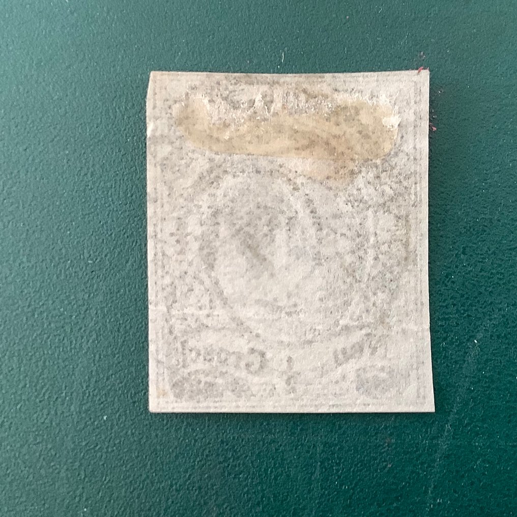 Σαξονία 1855/1856 - Όμορφη κεντρική σφραγίδα 194 από Schönfeld κοντά στη Δρέσδη. - Michel 8 #2.1