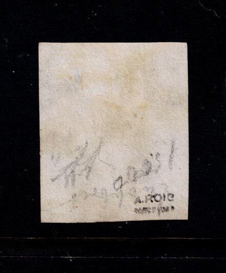 Spanien 1850 - Isabel II. 12 lilla kvarter og 5 røde reales. - Edifil 2 y 3 #2.1