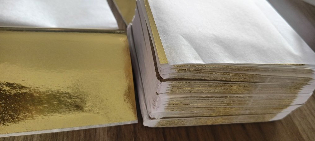 Instrumente de lucru (500) - 500 coli de hârtie de tip foi de aur #2.1