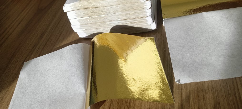 Instrumente de lucru (500) - 500 coli de hârtie de tip foi de aur #3.2