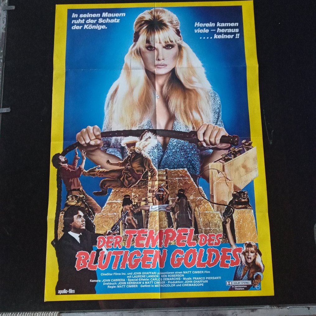 Der Tempel des Blutigen Goldes - MATT CIMBER - apollo-film #1.0