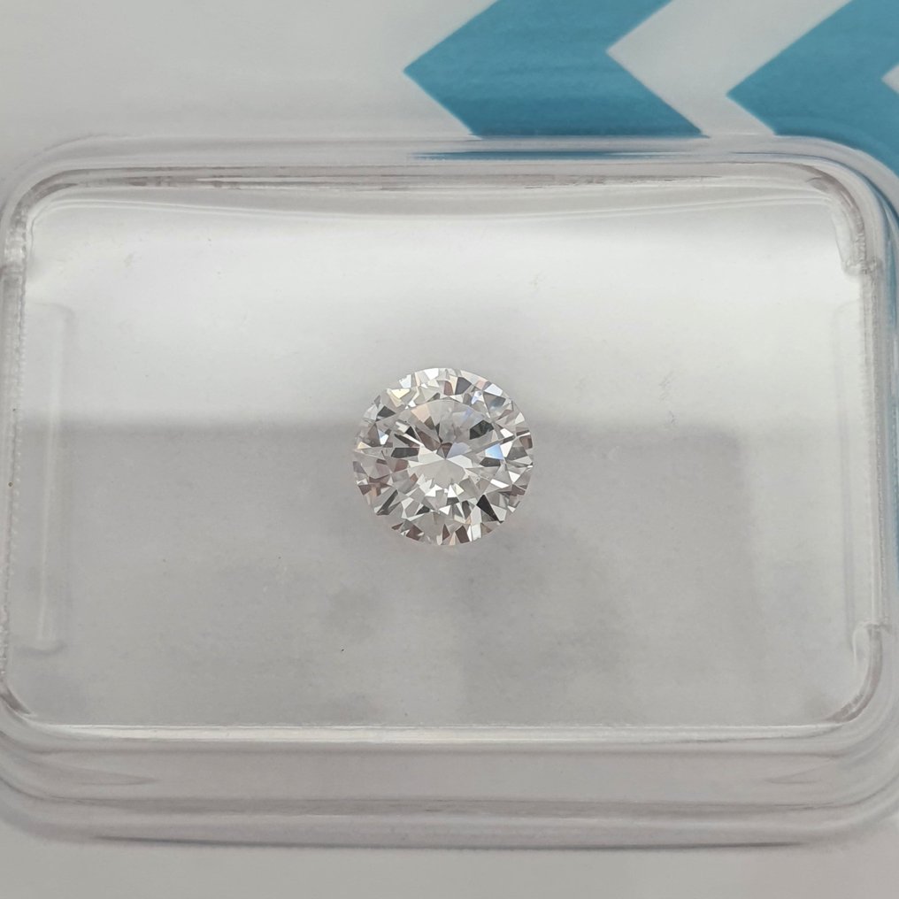 1 pcs 钻石  (天然)  - 0.41 ct - 圆形 - D (无色) - VS1 轻微内含一级 - 国际宝石研究院（IGI） #2.1
