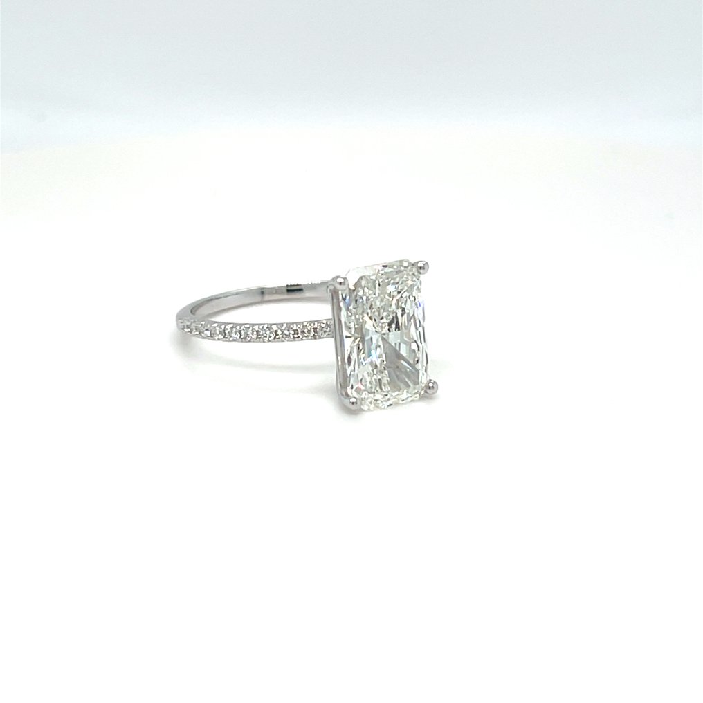 没有保留价 - 戒指 - 14K包金 白金 - 2.09ct. tw. 钻石 (实验室培育) - 钻石 #2.1