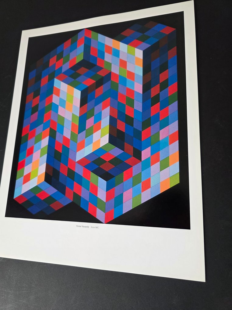 Victor Vasarely (1906-1997) - Izzo M-C, 1969 #4.3