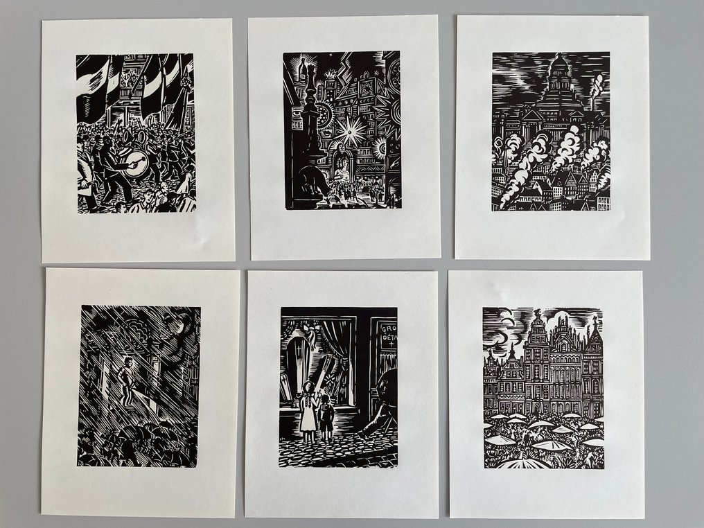 Frans Masereel (1889-1972) - Mijn Land - (6) #1.0