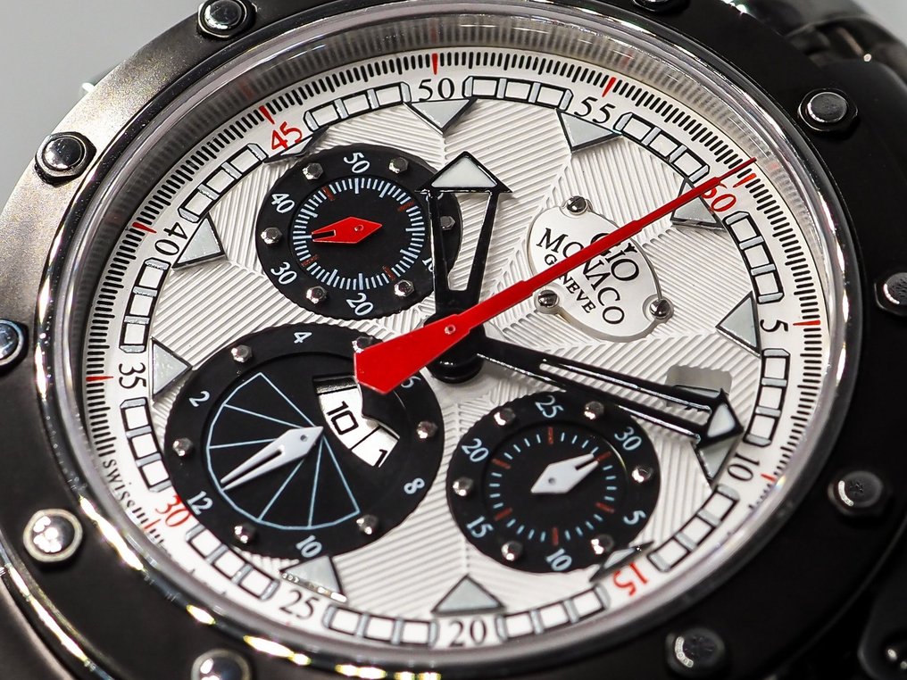 Gio Monaco - No Reserve Price - * NEW * Valjoux 7753 * Obloide Chrono * - Men - 2010-2020  #2.1