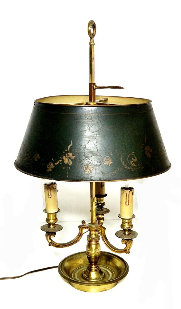Lamp - Metal, Brass - Bouillotte lamp #1.0