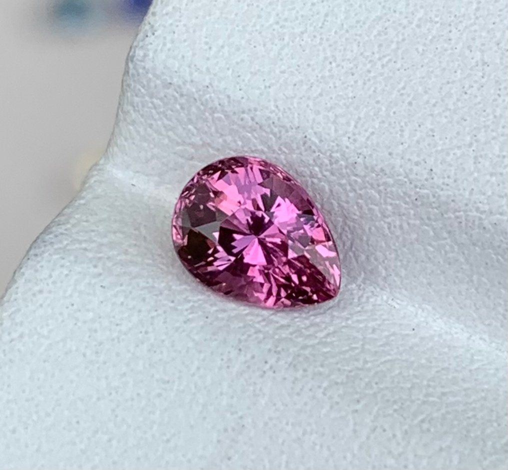 1 pcs  粉色 莲花蓝宝石  - 1.52 ct - 亚洲宝石科学院（AIGS） - 令人惊叹的Padparadscha #3.2