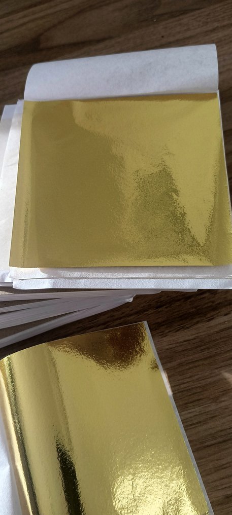 Instrumente de lucru (500) - 500 coli de hârtie de tip foi de aur #1.0