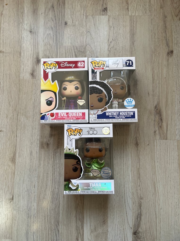 Funko  - Funko Pop Disney/Whitney Houston Collection of 3 #1.0
